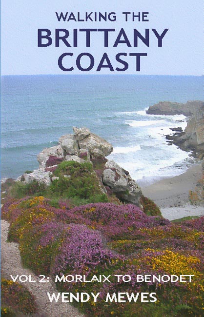 Walking the Brittany Coast vol 2 - guide - front cover